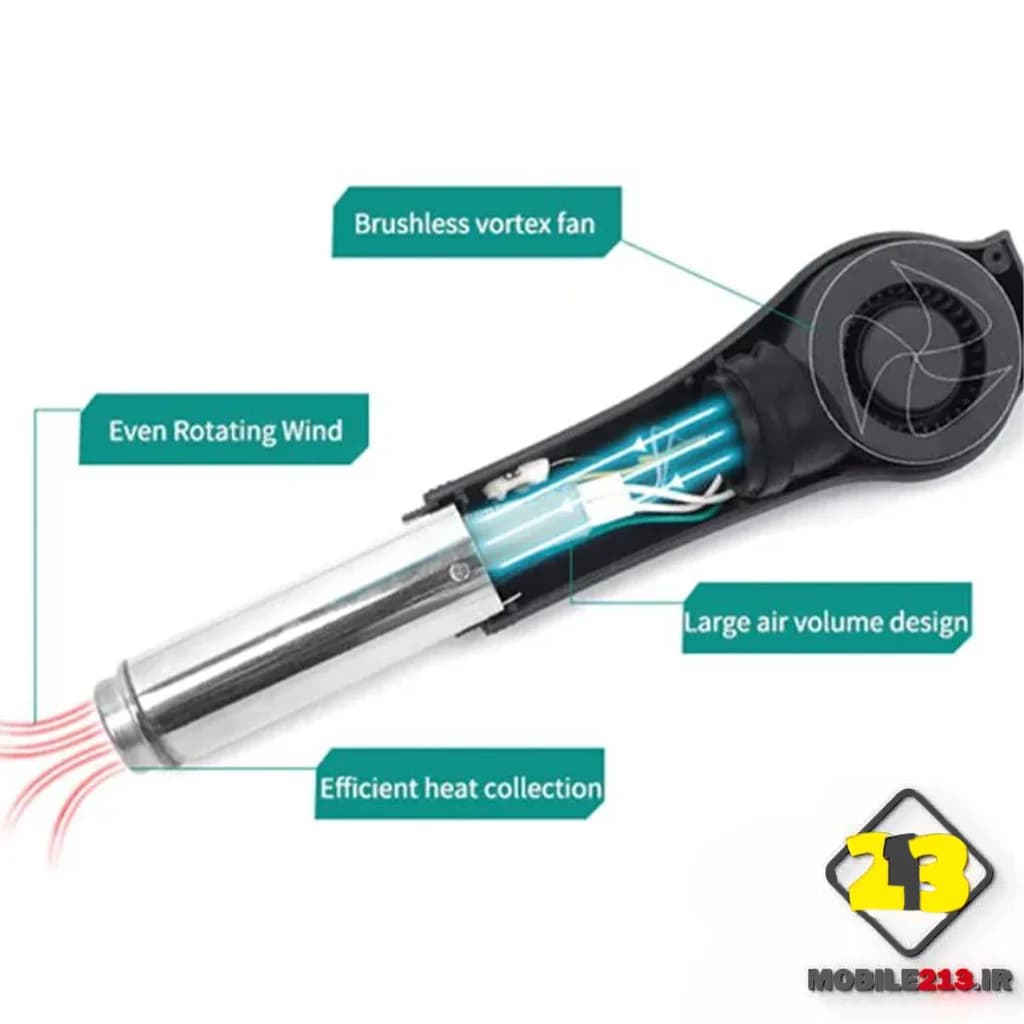 دسته هیتر و هویه کوییک مدل QUICK 715