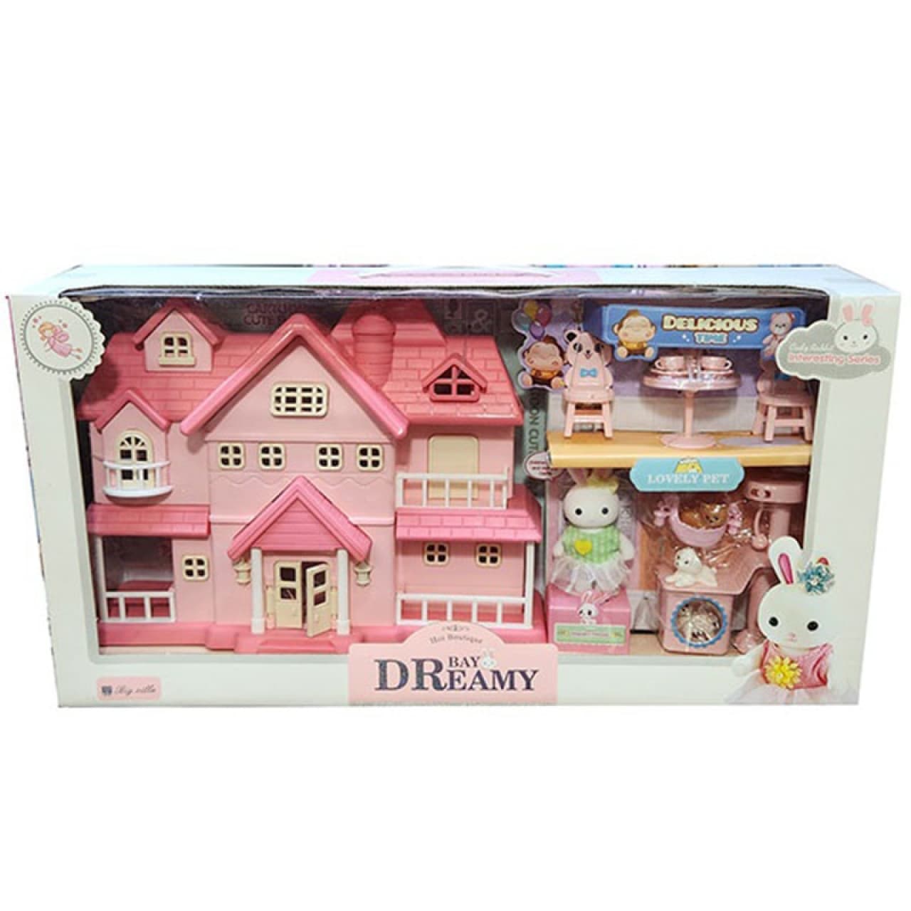 عروسک دخترانه مدل خرگوش خانه کد 6679