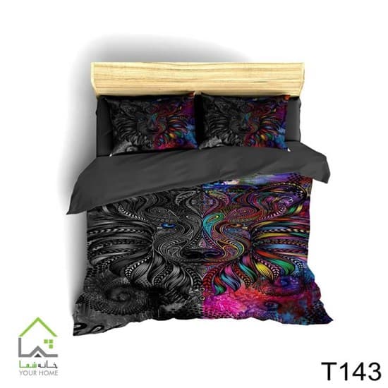 روتختی تک نفره سه بعدی طرح شیر