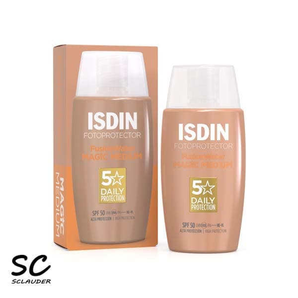 ضد آفتاب رنگ مدیوم مجیک ایزدین فیوژن واترColor Medium حجم 50 میلی لیتر