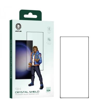 برچسب گلس گرین لاین اس 25 اولترا Glass Crystal SHIELD Green Lion S25 ultra