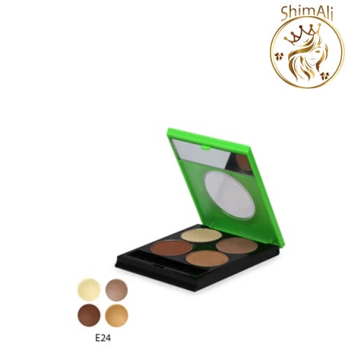 پالت سایه چشم 4 رنگ کالیستا مدل Quattro شماره E24