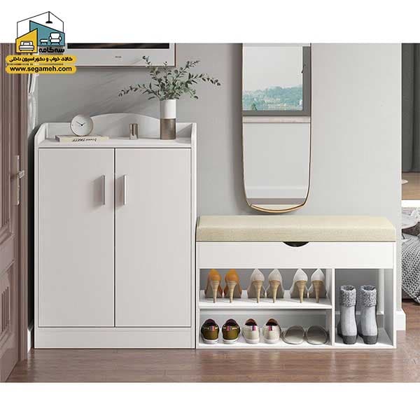 جاکفشی نیمکت دار کد JKP08