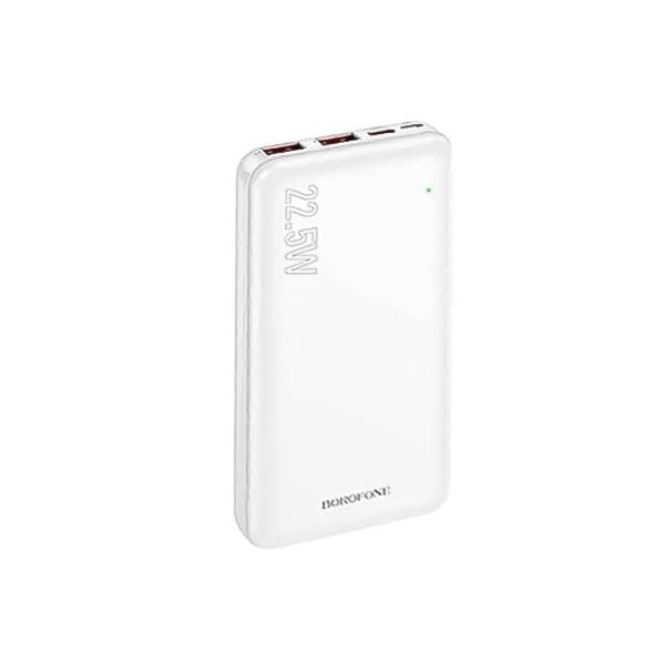 شارژر همراه 22.5W+PD20W/QC3.0 بروفون مدل BJ38 ظرفیت 10000mAh