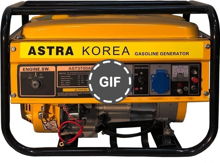 موتور برق 3.5 کیلو وات بنزینی آسترا