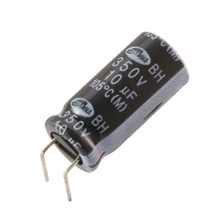 خازن الکترولیتی 10uF / 350V سری BH کره ای مارک SAMWHA
