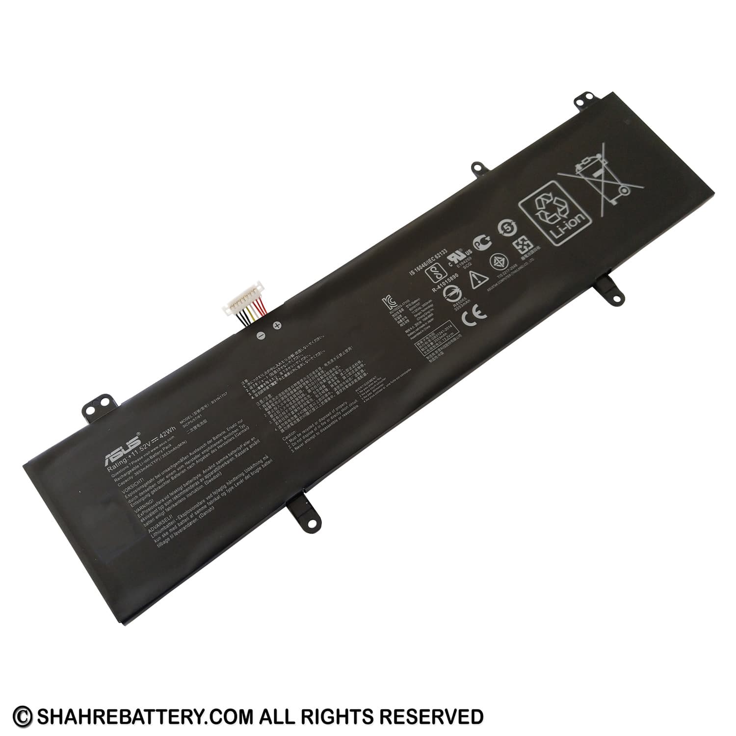 باتری اورجینال لپ تاپ ایسوس Asus VivoBook S14 S410 B31N1707