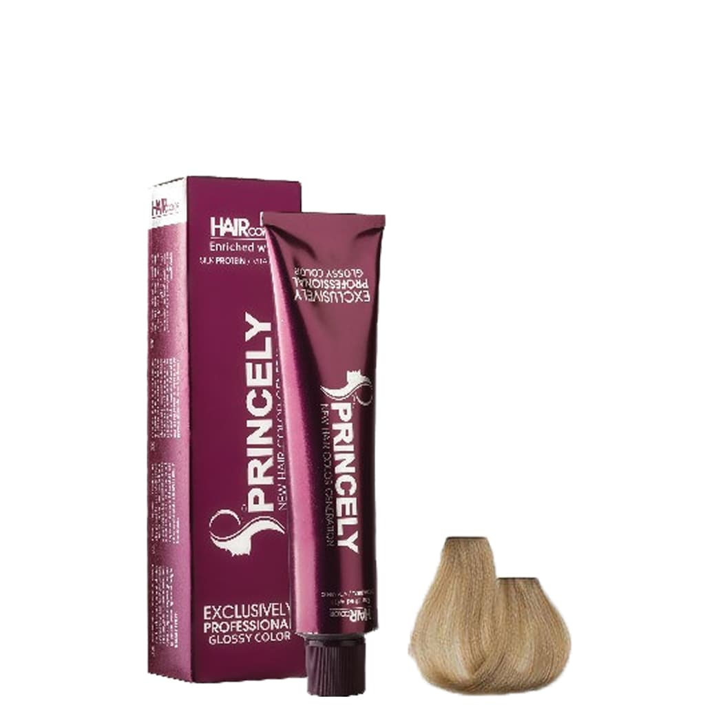 رنگ مو پرنسلی شماره 9.37 بلوند تافی خیلی روشن حجم 120 میلی لیتر