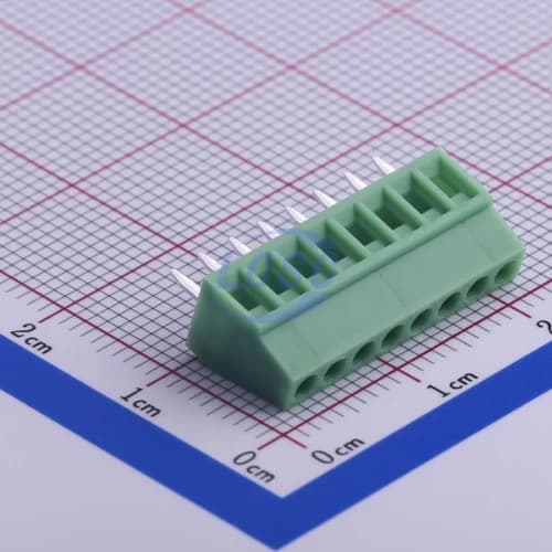 کانکتور پیچی ( ترمینال ) 8 پین 8 آمپر 130 ولت KF128-2.54-8P