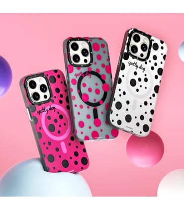 قاب یانگ کیت ایفون 16ای Youngkit Polka Dots Magsafe iphone 16e