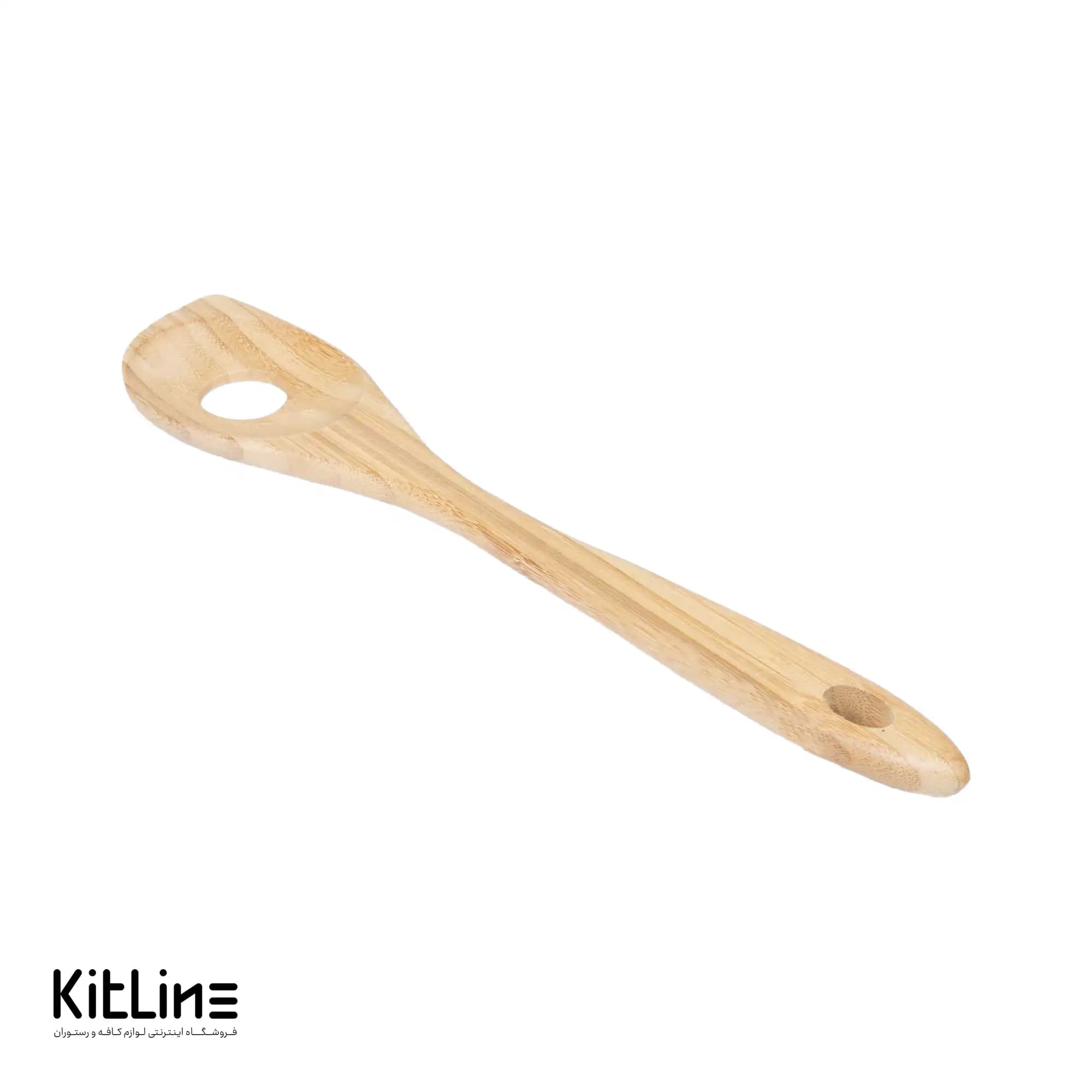 قاشق ریزوتو چوبی بامبو ۳۰ سانتیمتری
