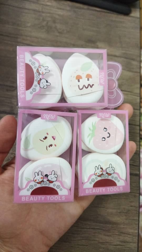 پک پد انگشتی آرایشی ۴ عددی