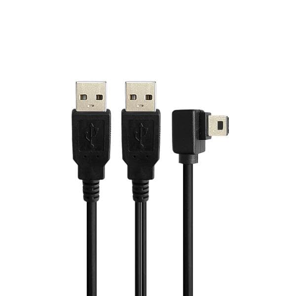 کابل ذوزنقه دو طرفه 5 پین به دو عدد USB طول 90CM