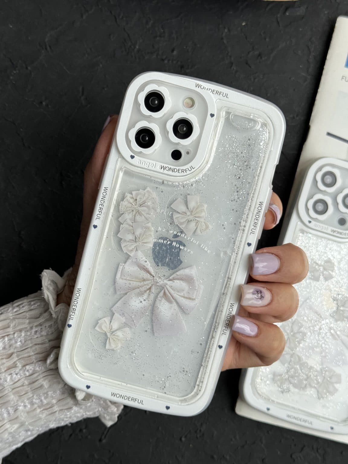 قاب موبایل آیفون پاپیون آکواریومی - کد (۹۴۰۵۹)