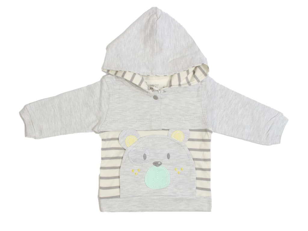 هودی نوزادی پسرانه طرح خرس برجسته tiny bear دانالو Danaloo