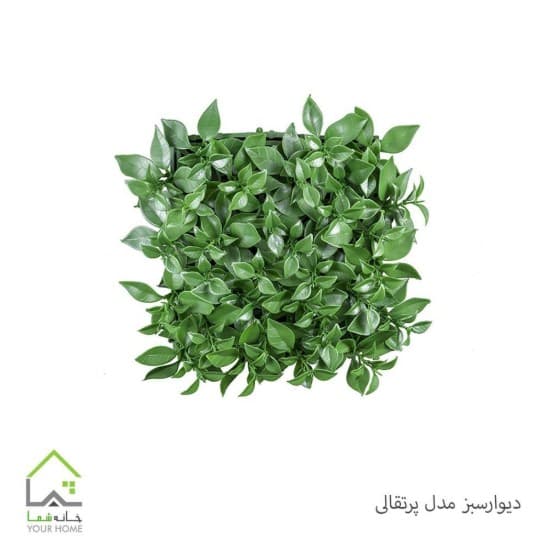 دیوار سبز مصنوعی پرتقالی