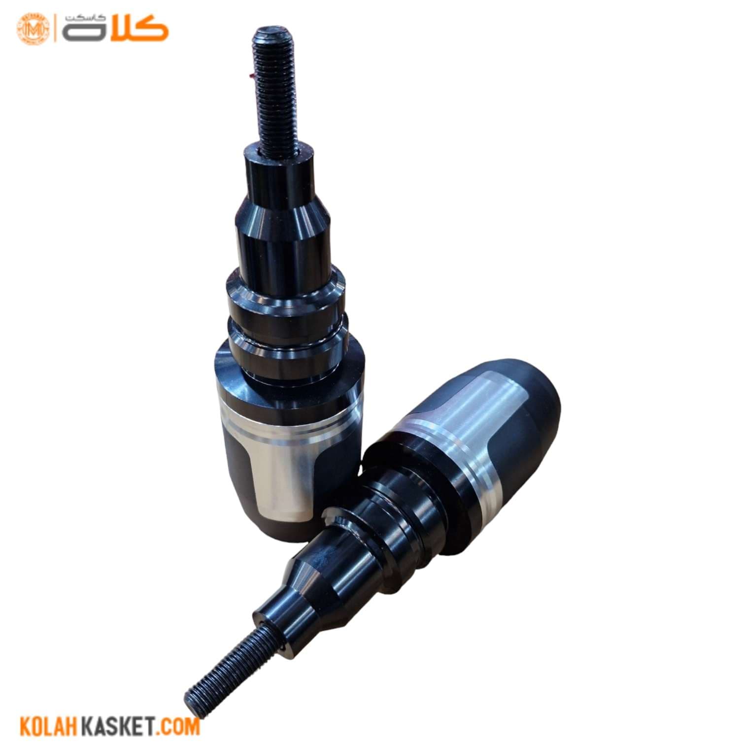 پروتکشن موتور سیکلت گرد اعلا نقره ای – محافظ فلاپ مدل G61