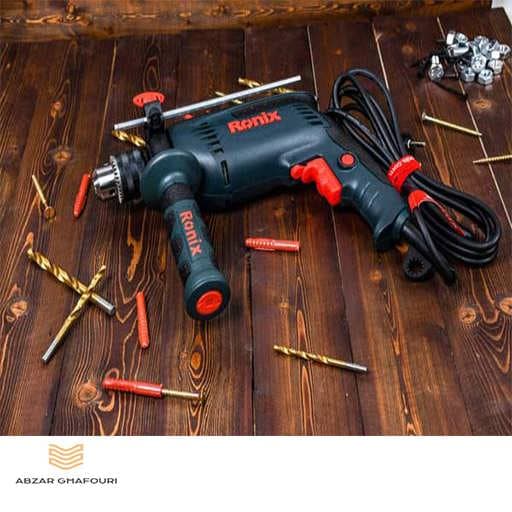 دریل 13 میلی متری چکشی 850 وات رونیکس مدل 2250