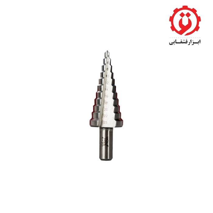 مته کاجی مخروطی HSS-E ولف سایز 25-4