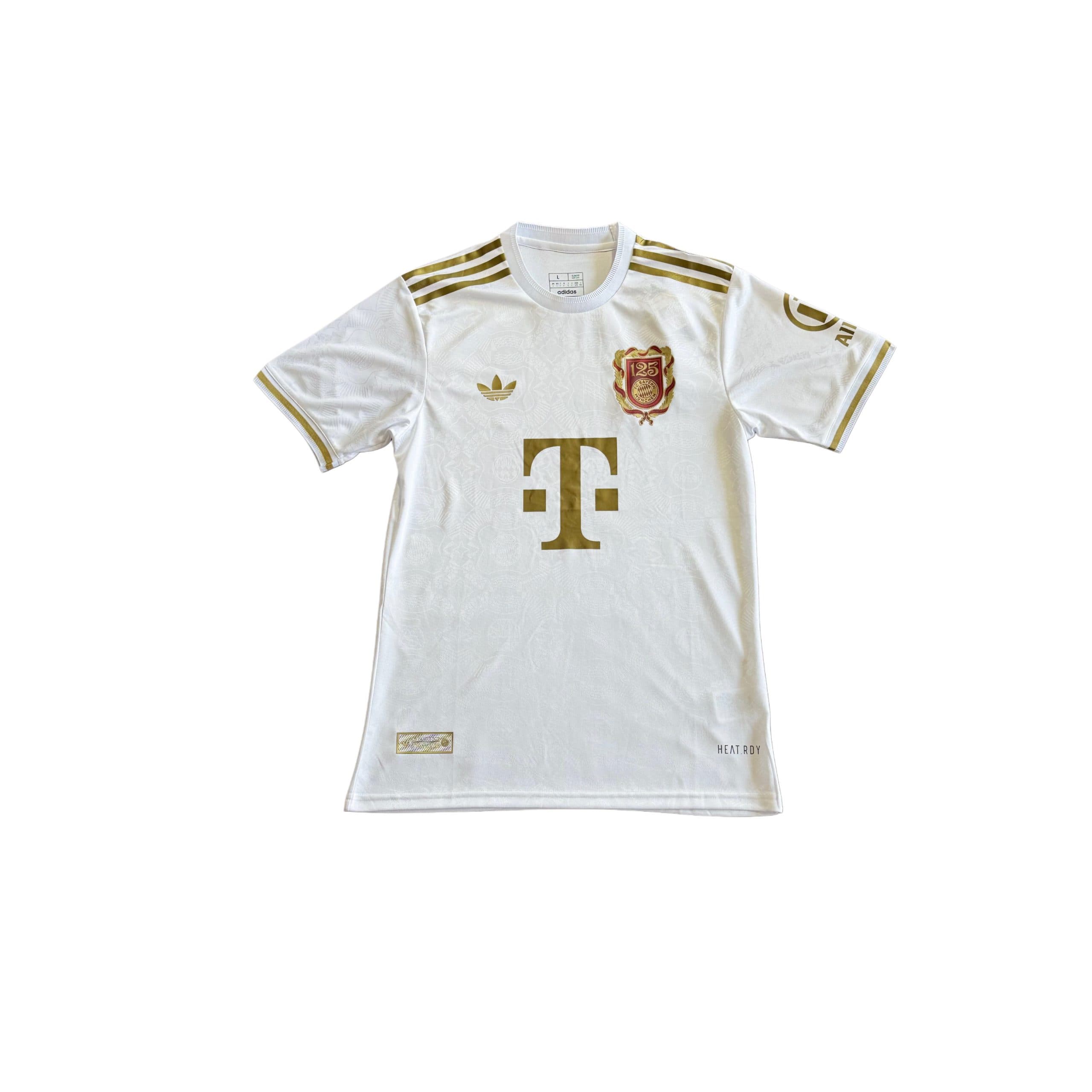 لباس پلیری سفید 125 سالگی بایرن مونیخ-پیراهن تک