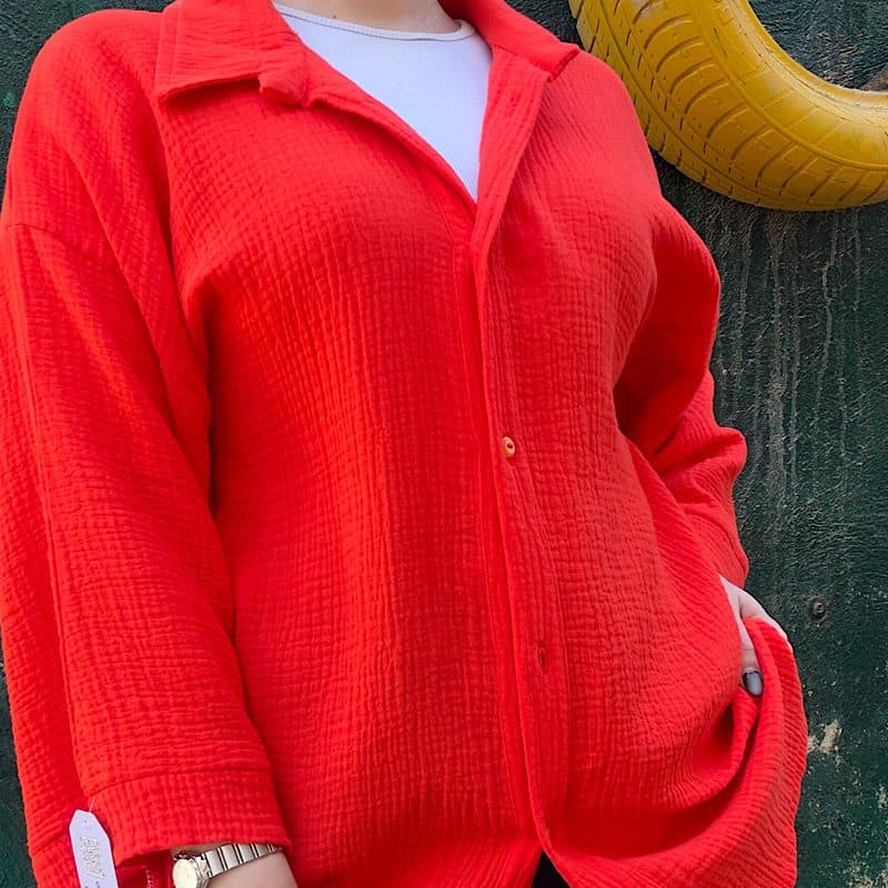 شومیز موسلین الیزه