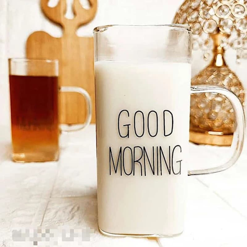 لیوان دسته دار پیرکس مربعی کد 408