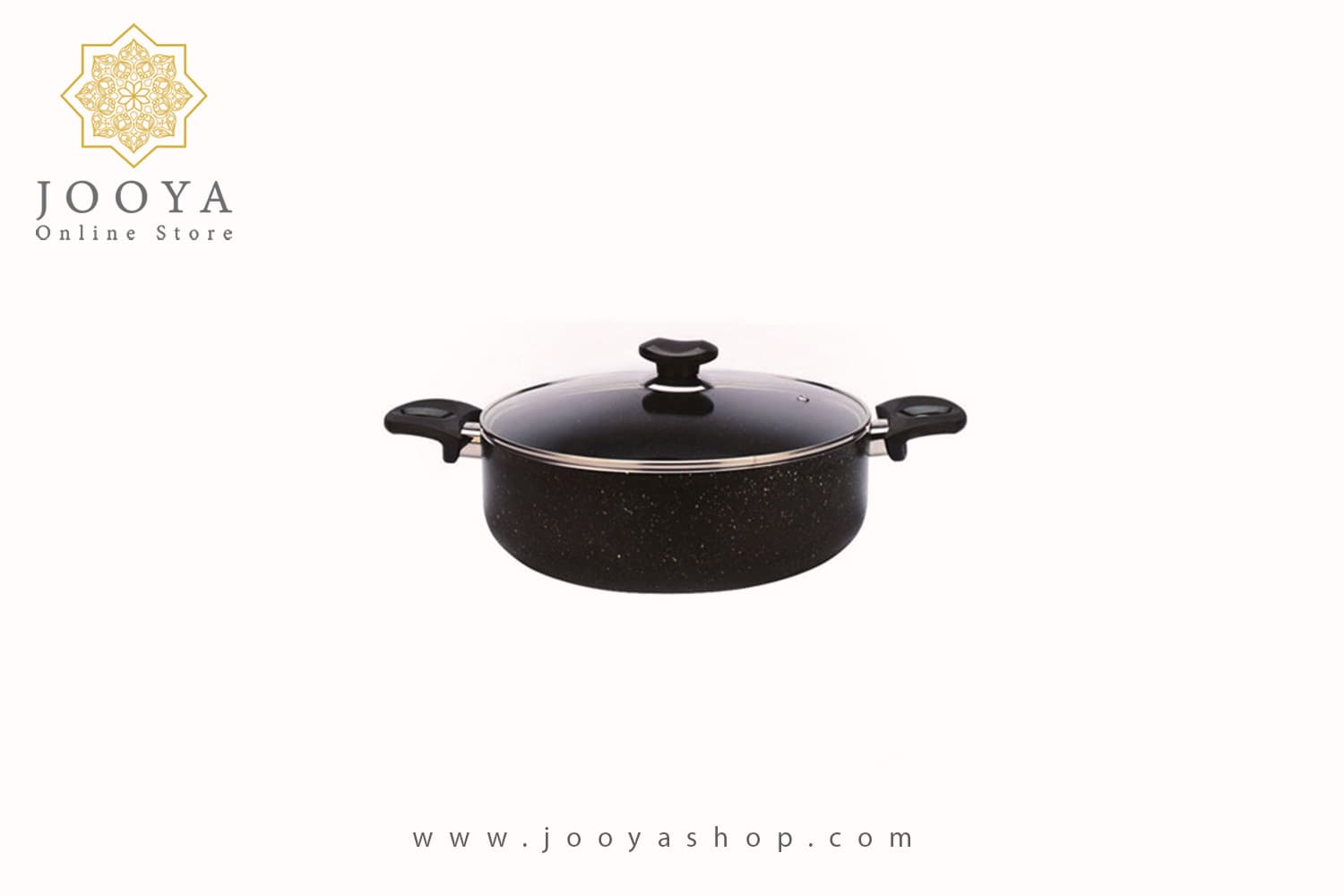 قابلمه کوتاه زرساب مدل ویولت قطر 28 سانت