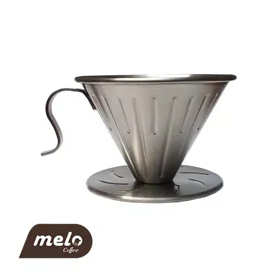 قهوه ساز v60 تمام استیل