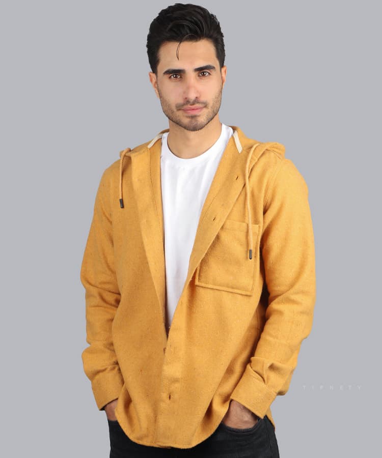 ژاکت مردانه کلاه دار 2028