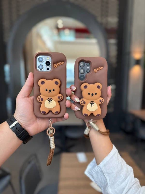 قاب خرس برانچ قهوه ای پاپ سوکتی