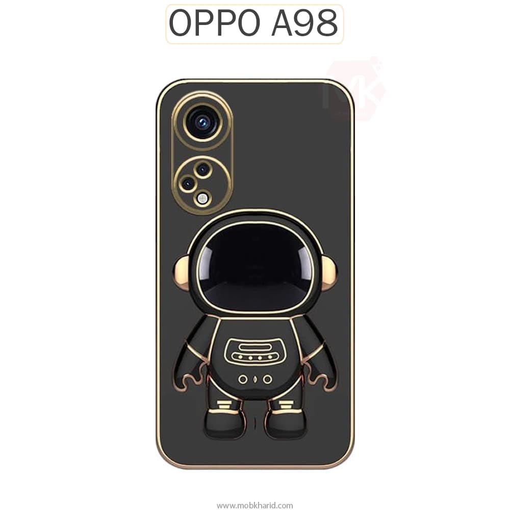 قاب محافظ فضانورد Plating Cartoon Astronaut Case | Oppo A98