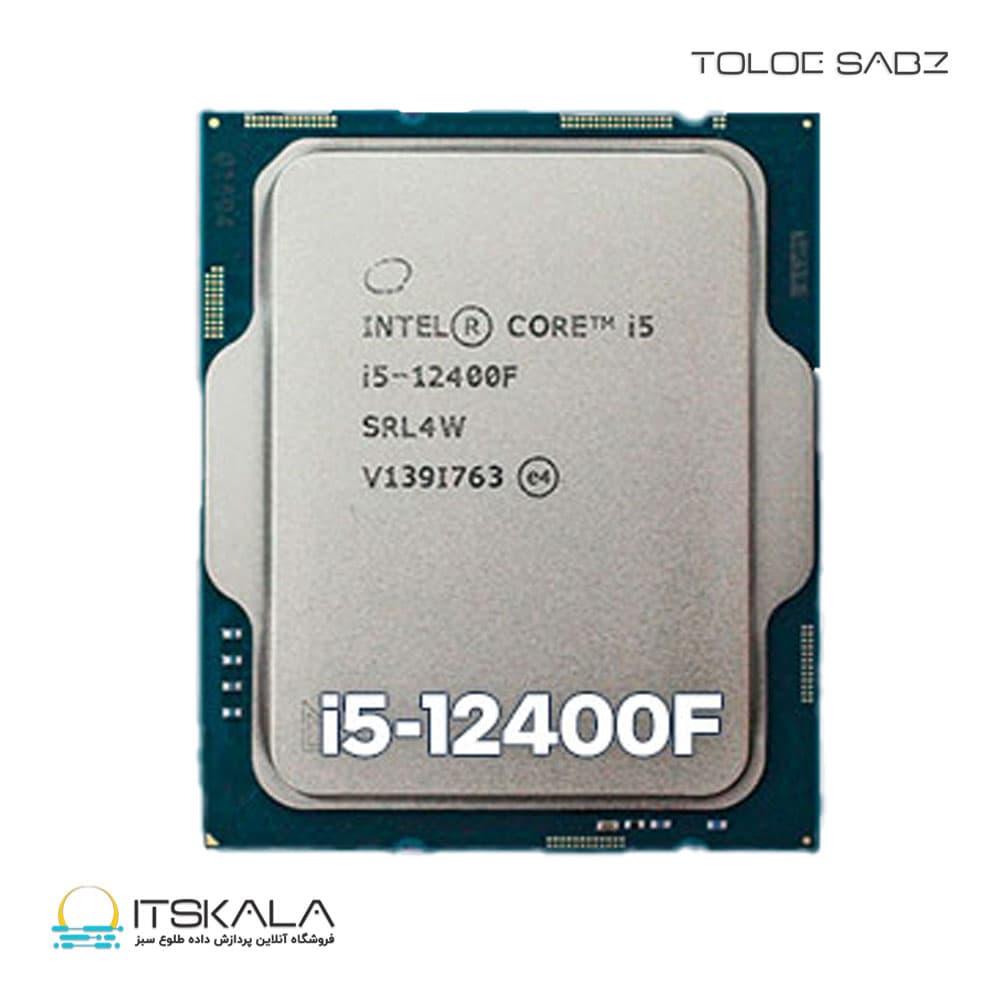 پردازنده بدون باکس اینتل مدل Core i5 12400F Alder Lake
