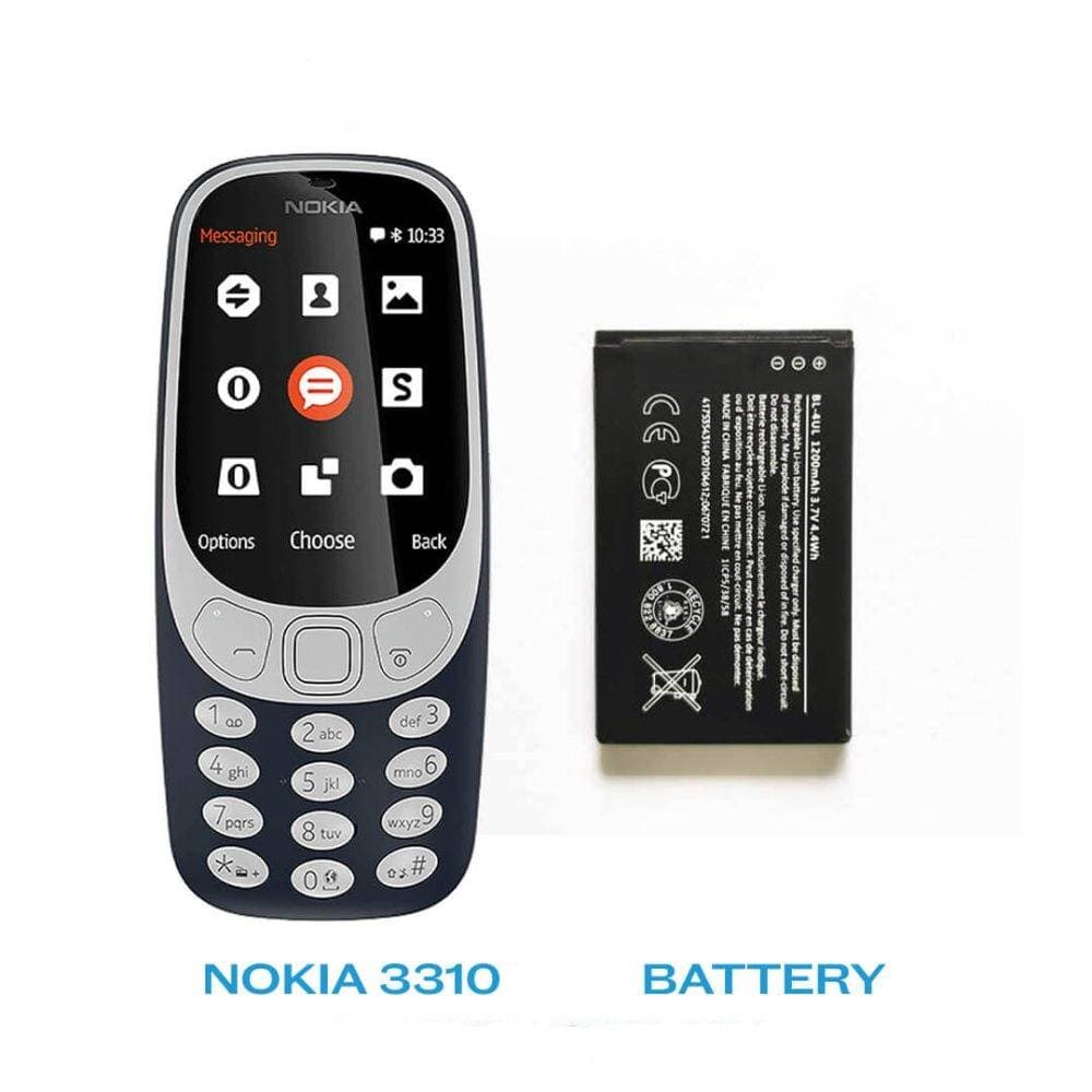 باتری اصلی گوشی نوکیا Nokia 3310 3G مدل BL-4UL
