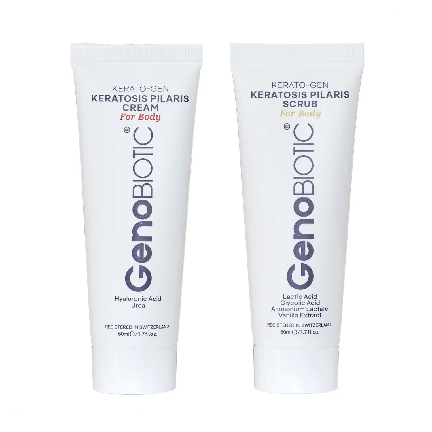 اسکراب و کرم کنترل کننده پوست مرغی ژنو بایوتیک