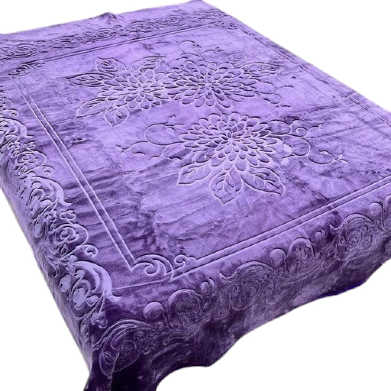 پتوی دو نفره شرکت گلبافت مدل آمبوس M700