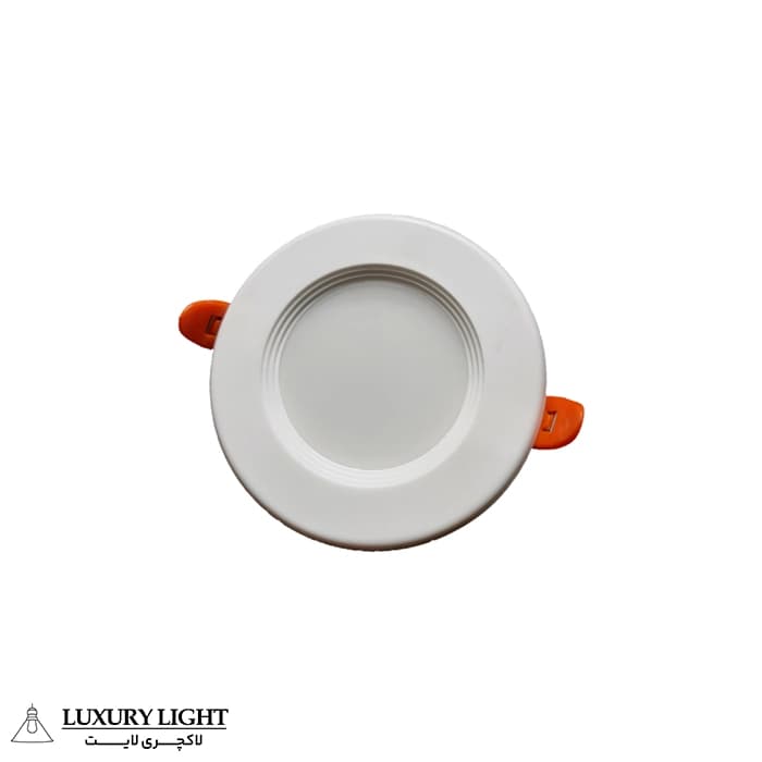 پنل توکار سقفی 7 وات با برش 7.5 بک لایت پرشین لایت ایران