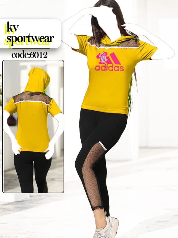 ست تیشرت شلوار ورزشی زنانه adidas