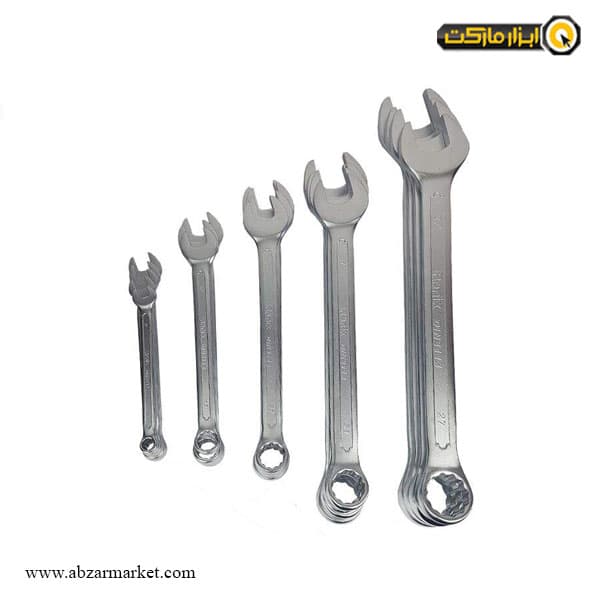 ست آچار یک سر تخت یک سر رینگ رونیکس 22 عددی مدل RH-2103