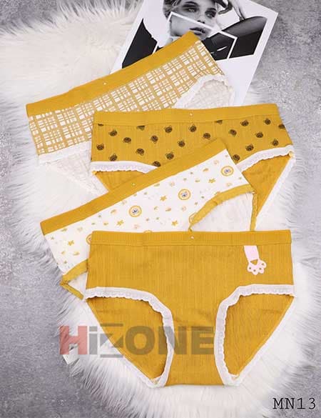 شورت نخی اسلیپ مدل خردلی