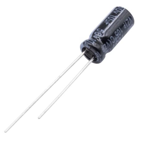 خازن الکترولیتی 10uF / 50V تایوانی مارک TAICON سری VZ