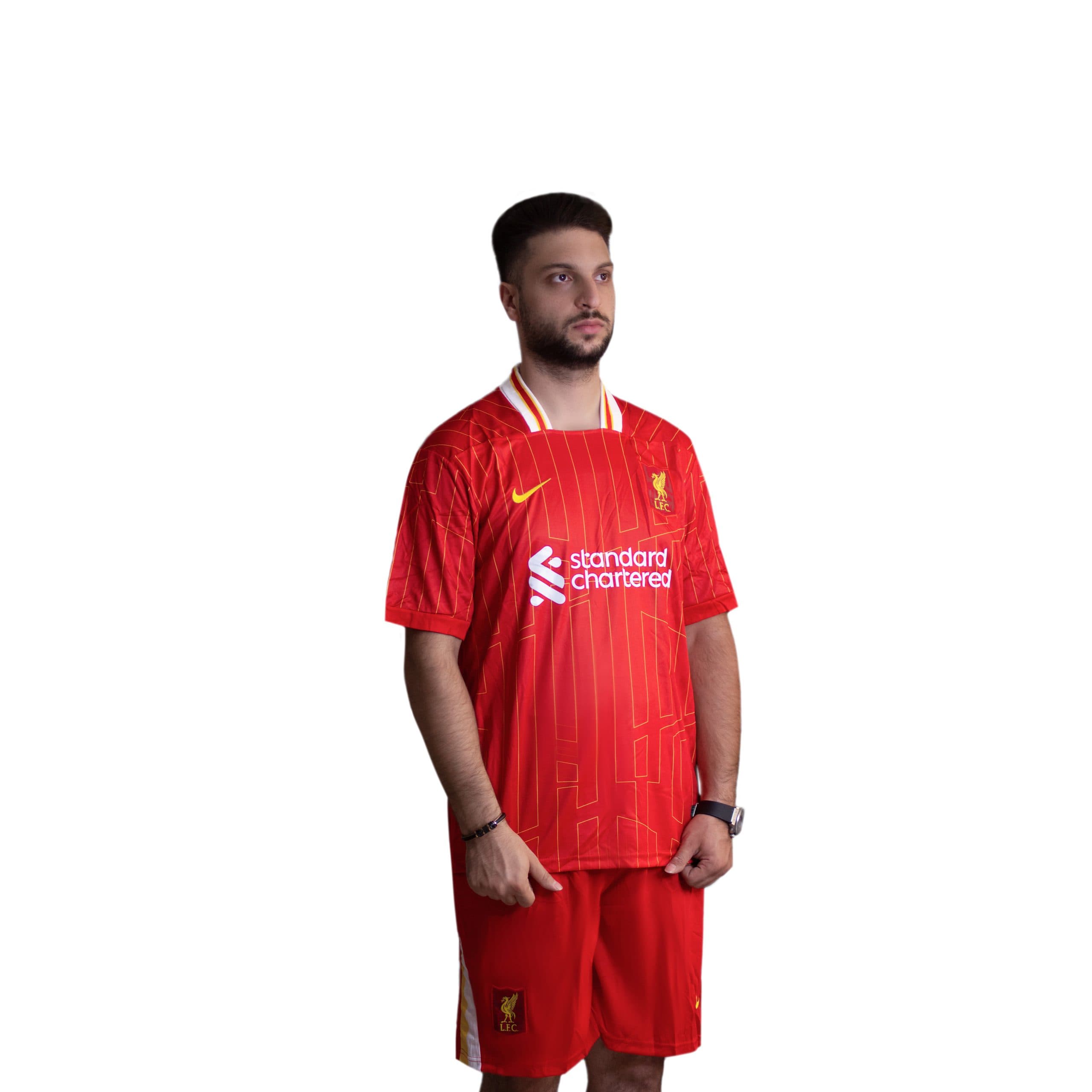 کیت اول لیورپول2025-پیراهن شورت