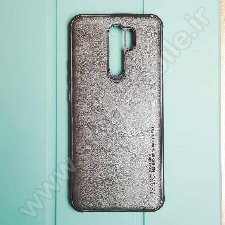 قاب کلاسیک شیائومی Redmi 9 طرح چرم مدل X-level