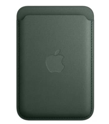 کیف پول مگسیفدار اپل مدل iPhone FineWoven Wallet | رنگ سبز