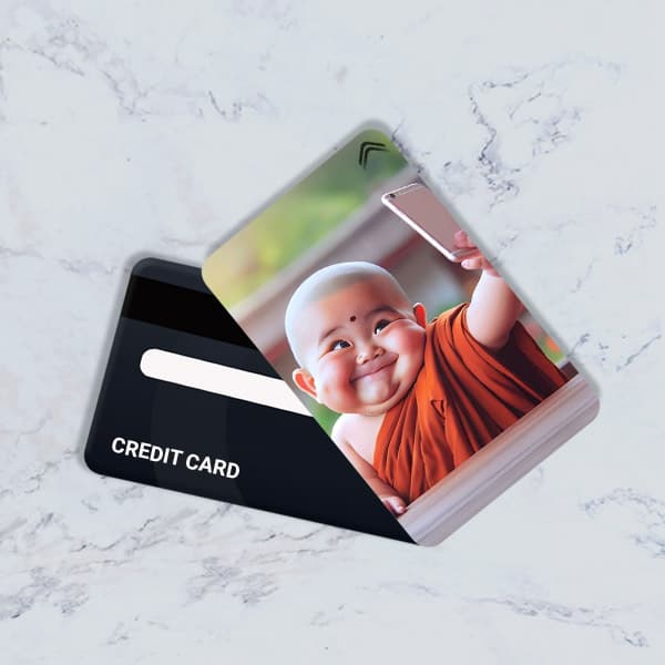 استیکر کارت بانکی مدل راهب کوچک کد CAD774-K