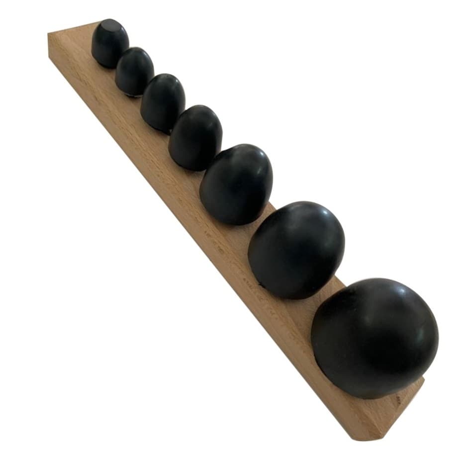 سری میله لاستیکی 7 عددی صافکاری بدون رنگ مدل SAH-SMSP-7PC