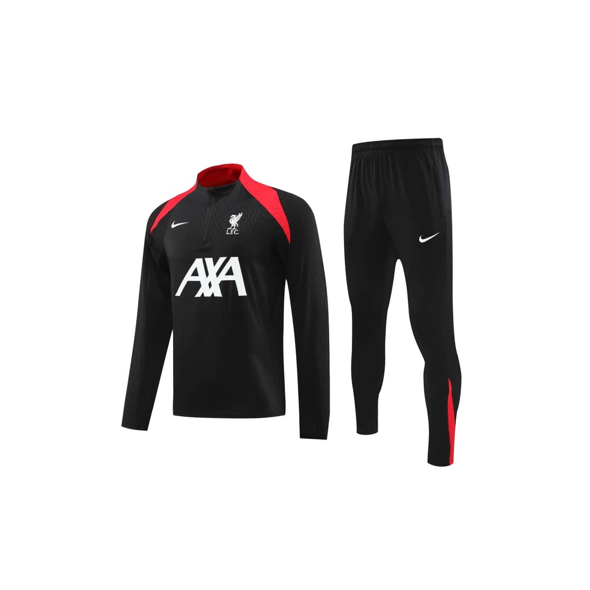 گرمکن شلوار نیم زیپ مشکی لیورپول2025