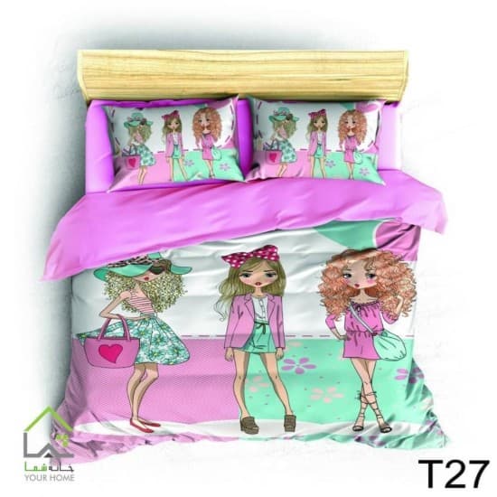 روتختی دخترانه تک نفره کارتونی