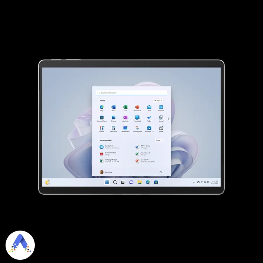 تبلت مایکروسافت مدل Surface Pro 9 Core i7(1255U)-16GB-1TB SSD