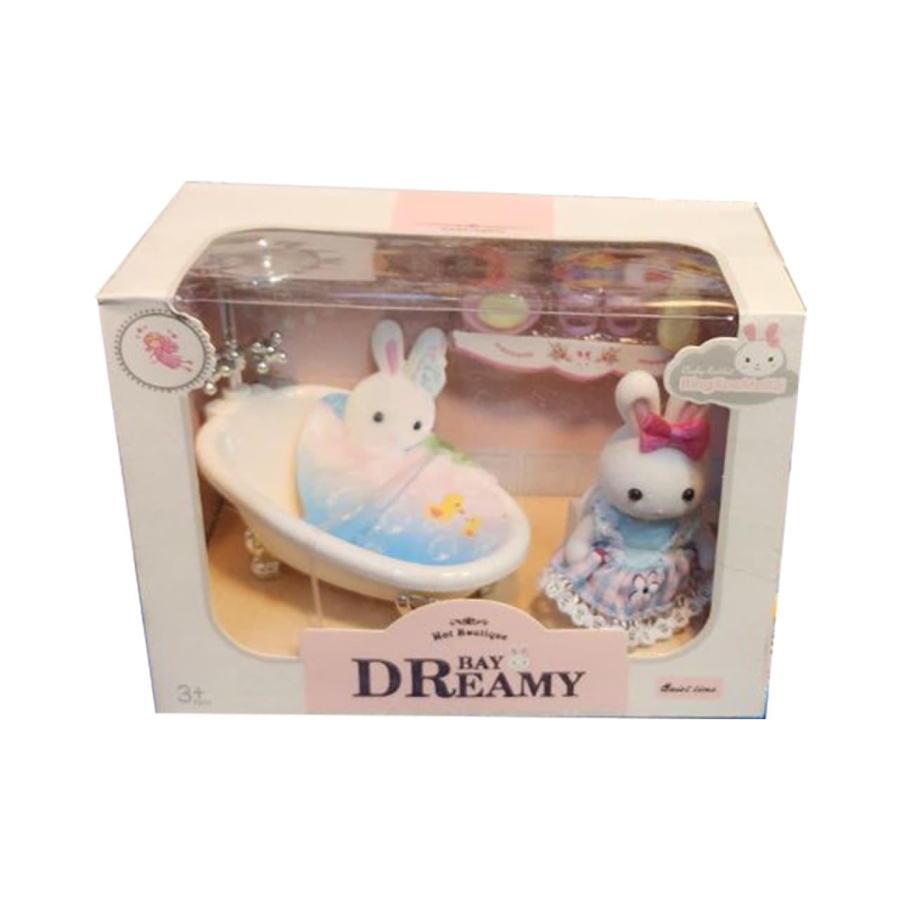 عروسک دخترانه مدل خرگوش طرح وان حمام