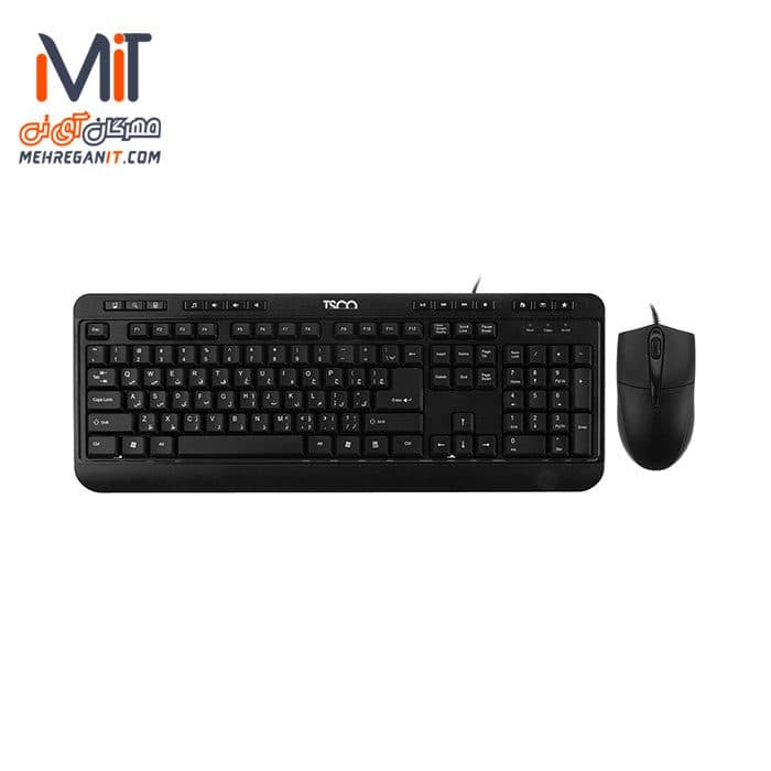 کیبورد و ماوس تسکو مدل TKM 8052 با حروف فارسی